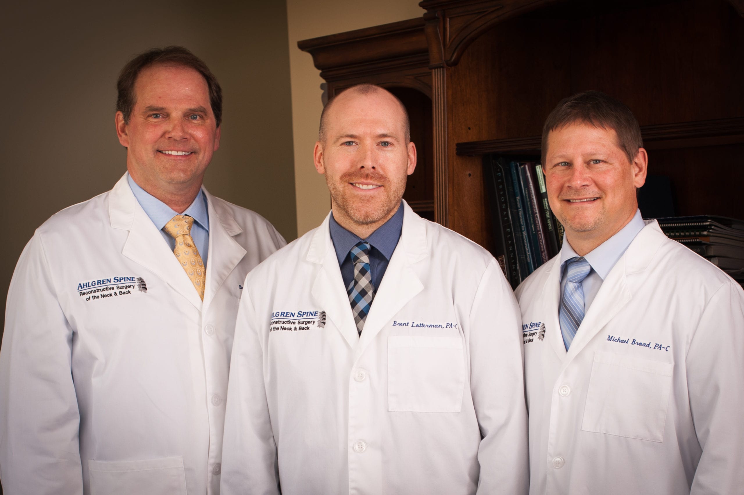 Meet the Team Ahlgren Spine Orthopaedic Surgery